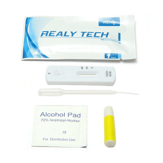 Kit di test Accuratezza rapida Self Covid-19