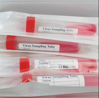 Raccolta monouso Trasporto virale Medium Tube fornisce tubo di campionamento del virus con tampone
